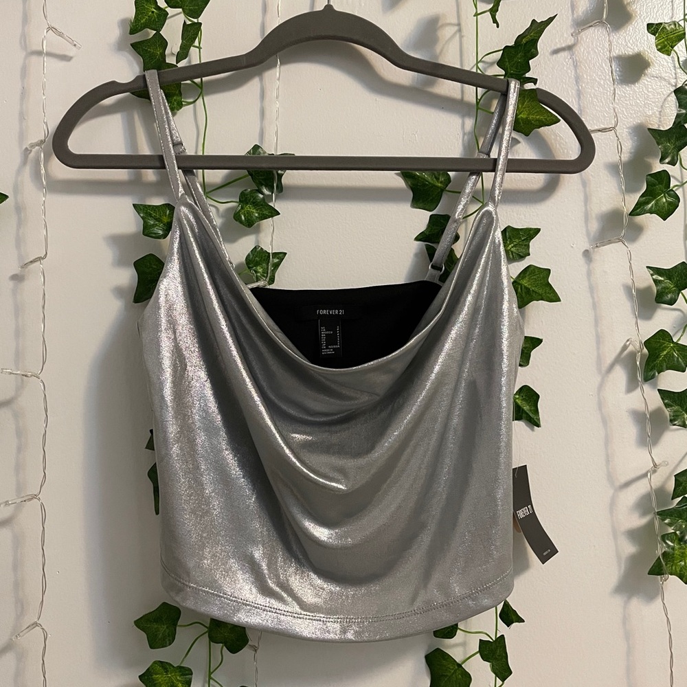 Cowl Neck Tank Top